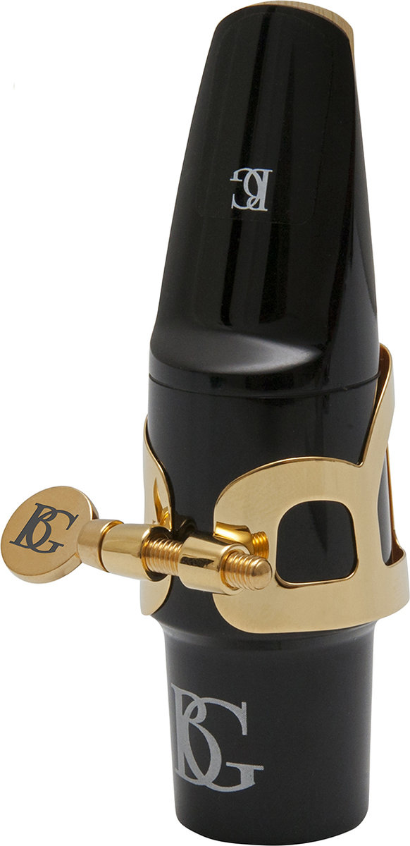 BG Franck Bichon BG strojek pro baryton saxofon Traditon Gold Lacquered L60