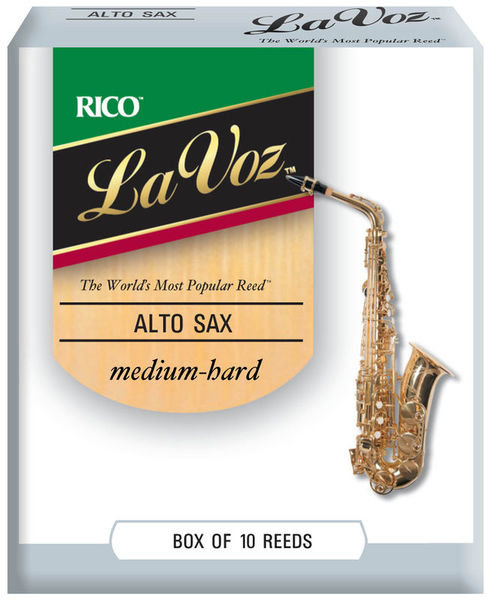D´Addario Rico La Voz plátek pro alt saxofon tvrdost MH
