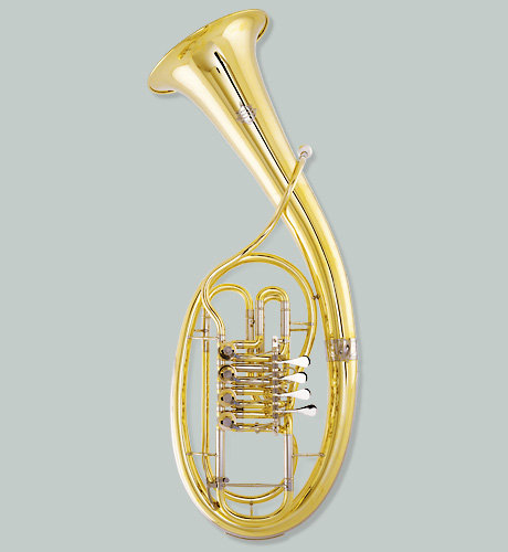 Gebr. Alexander Model 108 M - B jednoduchá Wagner tuba - mosaz
