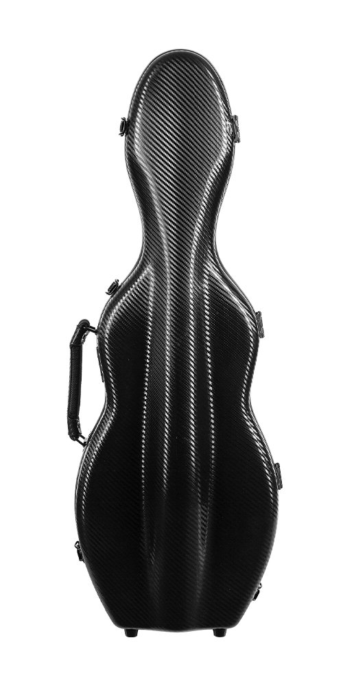 Tonareli tvarované pouzdro pro housle, barva černý titan