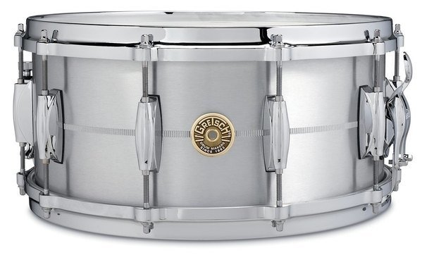 Gretsch Snare drum Solid Aluminium 14" x 6,5"