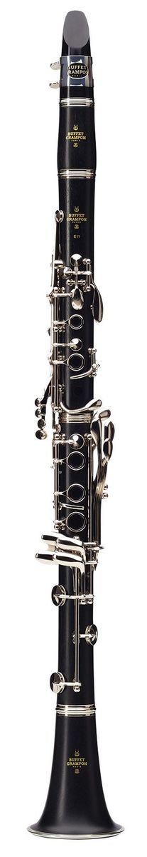 Buffet Crampon E11 B klarinet 18/6 - postříbřená mechanika, pouzdro gig bag