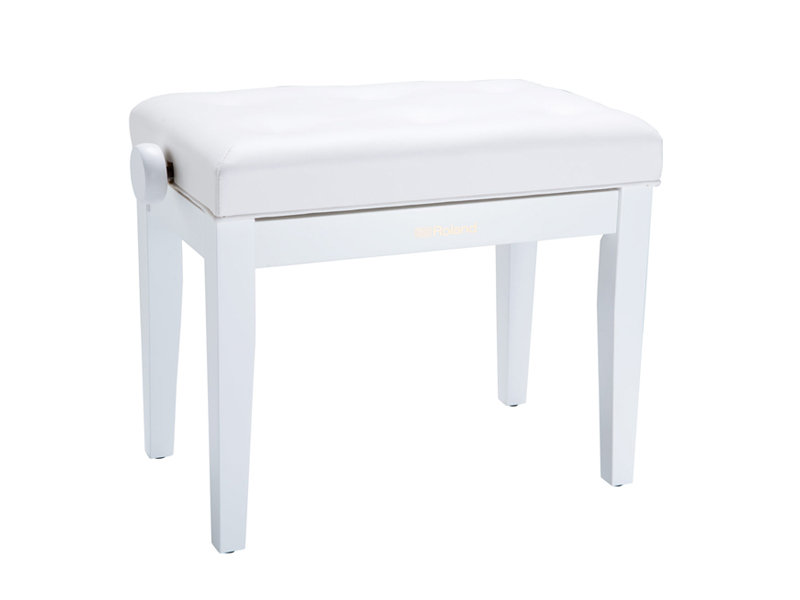 ROLAND RPB-300WH - klavírní stolička, bílý mat, vinylový sedák