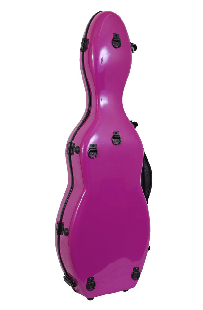 Tonareli tvarované pouzdro pro housle, barva fialová