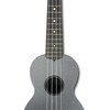 Audiana ukulele sopránové - černé, mřížka