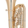 MIRAPHONE C tuba "BRUCKNER" C 291B - zlatomosaz, 5 ventilů