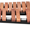 MAJESTIC Marimba Gateway Series, 3.3 oktávy, Padouk, bez rezonátorů