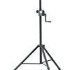 K&M 21302 reproduktorový stojan, do 40kg s kličkou