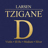 Larsen strings TZIGANE - D struna pro housle, stříbro