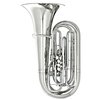 MELTON C tuba 3450 - postříbřená mosaz, 5 ventilů