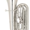 MIRAPHONE C tuba C 1291 - postříbřená mosaz, 5 ventilů