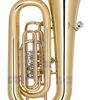 MIRAPHONE B tuba Hagen  494A - mosaz, zlatomosazné prvky, 3/4 velikost, 4 ventily
