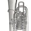 B&S F tuba 5100 - postříbřená mosaz, 6 ventilů