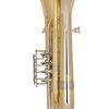 MIRAPHONE B tuba Hagen  494A - mosaz, zlatomosazné prvky, 3/4 velikost, 4 ventily