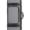 BAM Cases Grey Flannel Hightech Oblong - pouzdro pro violu bez kapsy, šedý flanel 5201GF