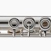 Azumi příčná flétna AZZ2RBE, otevřené klapky, tělo pakfong, E-mechanika, H-nožka