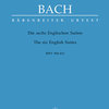 Bärenreiter Bach, Johann Sebastian The six English Suites