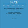 Bärenreiter Bach, Johann Sebastian Keyboard Arrangements of Works by Other Composers I