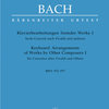 Bärenreiter Bach, Johann Sebastian Keyboard Arrangements of Works by Other Composers I