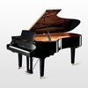 Yamaha Silent velké koncertní křídlo C7X SH PE - Polished Ebony (černý lesk)