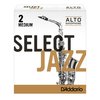 D'Addario Select Jazz Unfiled plátek pro alt saxofon tvrdost 2M