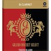 D´Addario Rico Grand Concert Select THICK  plátek pro B klarinet tvrdost 4