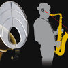 Jazzlab Deflector zvukové stínítko pro saxofon