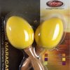 Stagg Maracas EGG-MA S/YW, vajíčka s ručkou, barva žlutá