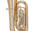 MIRAPHONE B tuba Hagen  495A - zlatomosaz, 3/4 velikost, 4 ventily