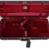 Winter Jakob JW 3032 CS - Doppelkoffere für Viola und Violine, schwarz/rot - Super Light Case