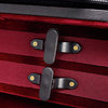 Winter Jakob JW 3032 CS - Doppelkoffere für Viola und Violine, schwarz/rot - Super Light Case