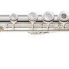 Jupiter příčná flétna JFL-700REC, E-mechanika, otevřené klapky, stříbrný lem ústního otv.