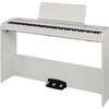 KORG B2SP-WH - digitální piano, 88 kláves,12 zvuků, se stojanem a třemi pedály, bílé, USB