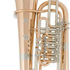 Josef Lídl F tuba LFB 753-6R, zlatomosaz, 6 ventilů, věnec
