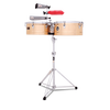 Latin Percussion Prestige Timbales LP1415-BZ - bronz, hloubka korpusů 6,5"