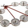 Latin Percussion Tambourin, Cyclops® Jingle Ring - Steel