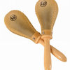 Latin Percussion Maracas Rawhide - úzký korpus z hrubé kůže, dřevěná rukojeť