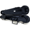 BAM Cases Supreme L'opera Hightech Contoured - Polycarbonate violin case, champagne - black version OP2002XLCN