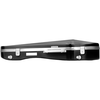 BAM Cases Supreme L'opera Hightech Contoured - Polycarbonate violin case, black - silver version OP2002XLNS