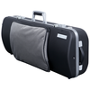 BAM Cases Panther Hightech Oblong - Viola case with large pocket, black PANT2202XLN