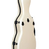 Tonareli tvarované pouzdro pro housle, barva bílá perleť