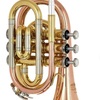 Thomann TR 25G Bb-Pocket Trumpet - zlatá