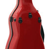 Tonareli tvarované pouzdro pro housle, barva červená s tečkami