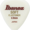IBANEZ BELJ1ST25 - TRSÁTKO Soft Elastomer, 2.5 mm - bílé malé (jazz)