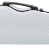 BACIO INSTRUMENTS SVC204P white stripe - tvarované pouzdro pro housle, bílý carbon
