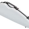 BACIO INSTRUMENTS SVC204P white stripe - tvarované pouzdro pro housle, bílý carbon