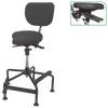 ZMC Bas-A BL - stolička pro kontrabas, černý potah