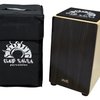 GEWA Pure CLUB SALSA Cajon - Natur, přední deska eben, včetně pouzdra