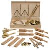 GOLDON 30140 - perkusní set 4 - 32 kusů, dřevěná krabice