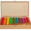 GOLDON 11602 Chime Bar Set - zvonkové kameny, 10 kamenů s dřevěným tělem
